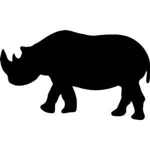  black rhino rhinoceros illustration Stamps Office 