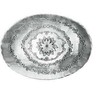   Rhapsody 9 Inch Oval Bowl by Wendell August Forge