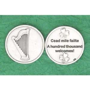 25 A Hundred Thousand Welcomes Irish Coins Jewelry