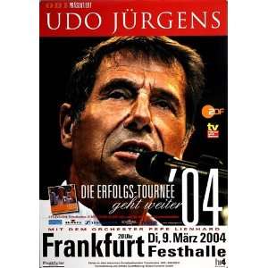 Udo Jürgens   Es geht weiter 2004   CONCERT   POSTER from 