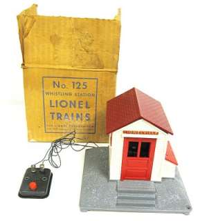 Lionel # 125 Whistling Station w/Box  