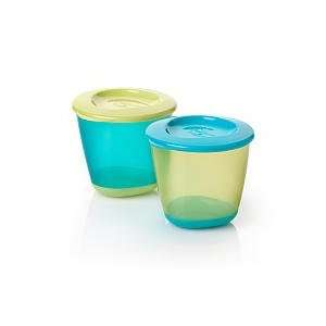  Tommee Tippee Explora Pop up Weaning Pots 2pk (Boys): Baby