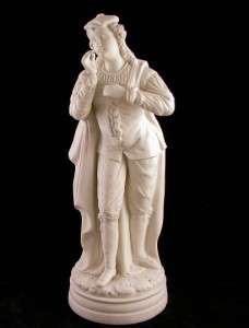  PORCELAIN FIGURINE OF NOBLEMAN 13+ INCHES WHISPERING NOBLE MAN  