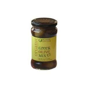 Divina Organic Greek Olive Mix   6.36 oz  Grocery 
