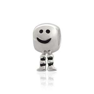   Face 925 Sterling Silver Charm Bead Troll Pandora Compatible Bling