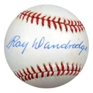  Ray Dandridge Autographed/Hand Signed AL Baseball PSA/DNA 
