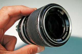 nikon 43 86mm f3.5 non AI lens zoom Nikkor manual focus  