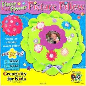 Fleece & Flower Picture Pillow by Creativity for Kids Product Image