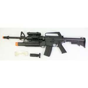  11 FULL SCALE Spring Powered Scarface M16 with Grenade 