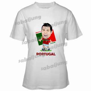 Woman T Shirt Cristiano Ronaldo football S XL   WS001  