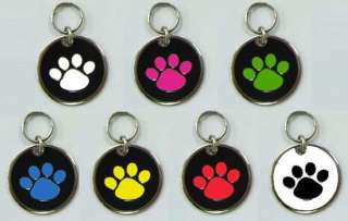Stainless Personal/ Pet ID Tag Custom Engraved Dog Cat  
