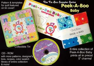 PEEK A BOO BABY   THE TIN BOX SAMPLER SERIES / Moda  