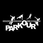 PARKOUR free running jump vault traceur belle top out SCREEN PRINTED 