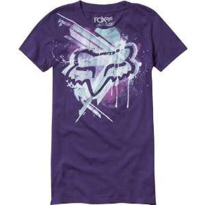   Short Sleeve Casual Wear T Shirt/Tee   Purple / X Large Automotive