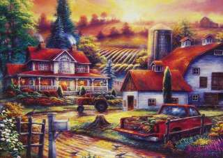 Jigsaw puzzle Landscape Home for Dinner 1000 pc NIB  