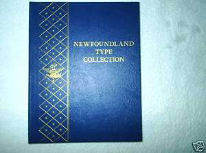 Whitman Bookshelf Album #9514 for Newfoundland Type,NEW  