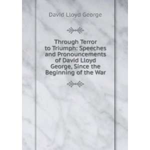   since the beginning of the war David Lloyd George Books