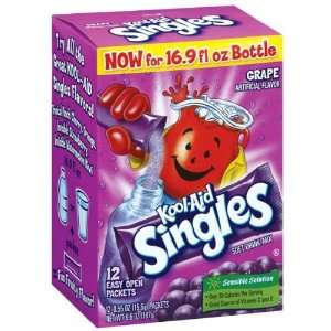 Kool   Aid Soft Drink Mix Singles Grape Unsweetened 12 Ct   12 Pack
