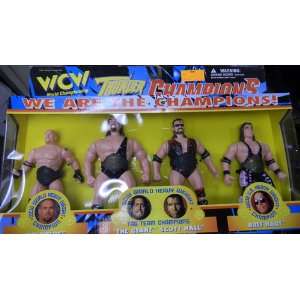 WCW Thunder Champions: Goldberg, The Giant, Scott Hall & Brett Hart by 