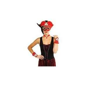    HALLOWEEN Costume PIRATE Mask & More Kit (4 Piece): Toys & Games