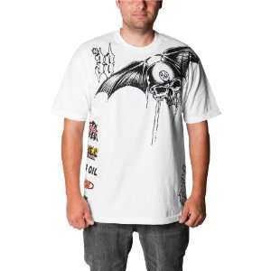  MSR Deegan Metal Mulisha T Shirt , Color: White, Size: XL 