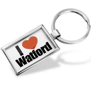 Keychain I Love Watford region: East of England, England   Hand Made 