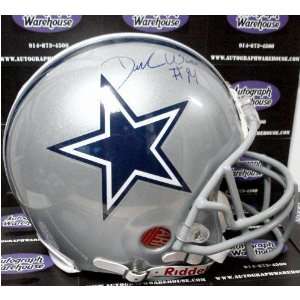Demarcus Ware Autographed Football Helmet (Dallas Cowboys):  