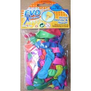 Evo Extreme   150 Water Bombs & Nozzle [Toy]: Toys & Games