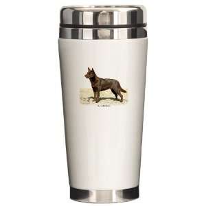  Australian Kelpie 9P21D 247 Pets Ceramic Travel Mug by 