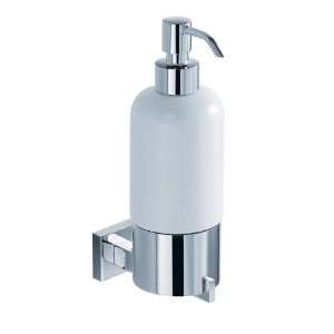   Aura Bathroom Wall mounted Ceramic Lotion Dispenser: Home Improvement