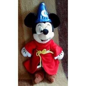  Disneys Fantasia Mickey Mouse the Sorcerer Bean Bag 14 X 