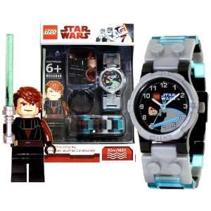  Lego Year 2010 Star Wars Series Watch with Minifigure Set 