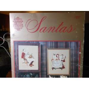  : Santas: A Cross Stitch Design By Pat Rogers: Arts, Crafts & Sewing