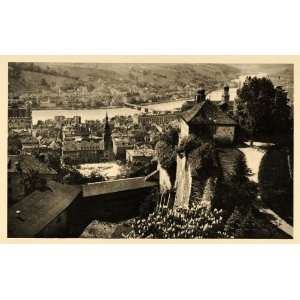  1934 Passau Oberhaus Germany Danube Inn Ilz River City 