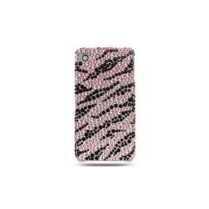   Apple iPhone 4, iPhone4 Safari Pink Black Zebra, Seamless Design Rear