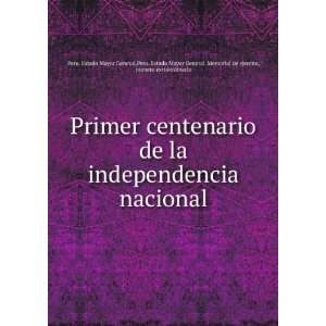   de ejercito, numero extraordinario Peru. Estado Mayor General Books