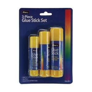  Allary Glue Stick Set 3/Pkg 8 15 & 21 Grams 833A; 6 Items 