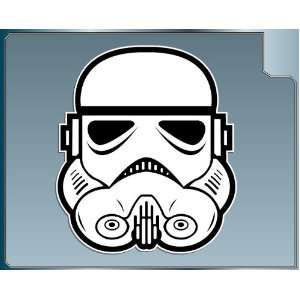   Helmet Vinyl Decal #1 Star Wars 2 x4 stickers: Everything Else
