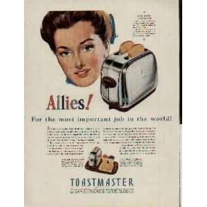 Allies For the most important job in the world  1941 Toastmaster 