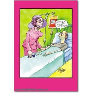   Card Not Dead Yet Humor Greeting Charles Almon