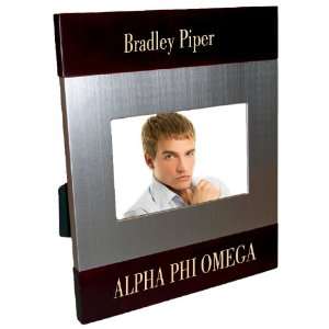  Alpha Phi Omega Brush Silver Frame Arts, Crafts & Sewing