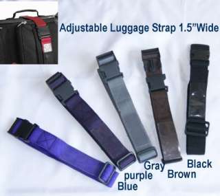 5x Adjustable Bag Luggage Strap BELT Fastener New 1.5  