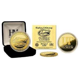 Highland Mint Florida Gators 24KT Gold Coin: Sports 