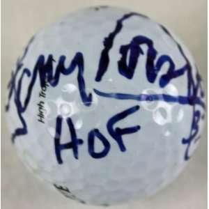  Autographed Tony Dorsett Football   Authentic Golf Psa dna 