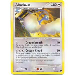   Diamond and Pearl 4 Great Encounters Altaria 12/106 Toys & Games