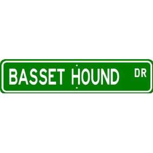  Basset Hound STREET SIGN ~ High Quality Aluminum ~ Dog 