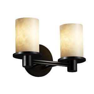   Justice Design   Rondo 2 Light Wall Sconce   Clouds: Home Improvement