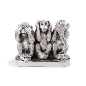  Three Monkeys Statue