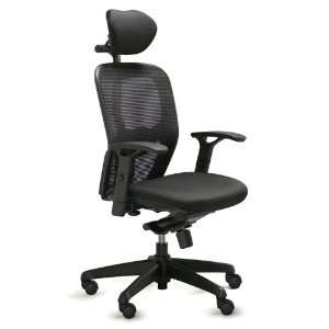  Polo Mesh Back Task Chair with Headrest GWA066: Furniture 