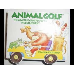  Animal Golf On Course Wagering Game Exciting Fun NEW 